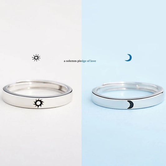 Sun Moon couple Rings®